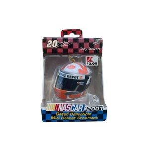 Tony Stewart NASCAR 2001 Dated‎ Collectible Mini Helmet Ornament #20 Racing
